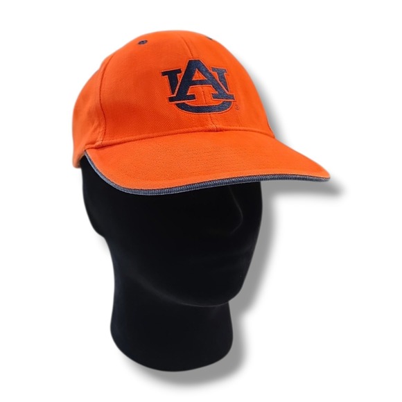 SIGNATURES Other - Auburn University Tigers Orange Strap Back Hat Cap By SIGNATURES
